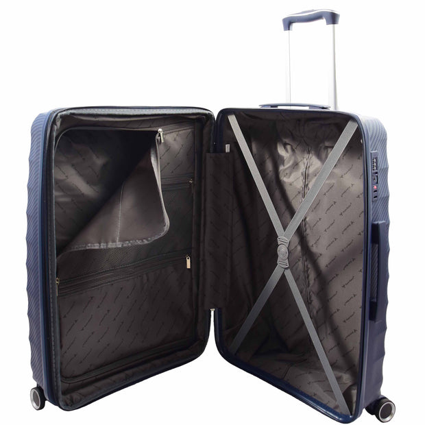 8 Wheel Spinner Luggage Expandable Arcturus Navy 9