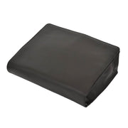 Mens Messenger BLACK Vintage Leather Laptop Office Bag A48 Letdown