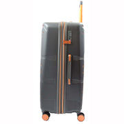 Exclusive 4 Wheel Hard Shell Luggage Expandable Suitcase Travel Bags Astro Charcoal