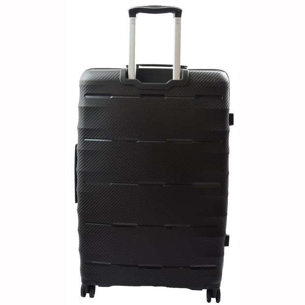 8 Wheel Spinner Luggage Expandable Arcturus Black 5