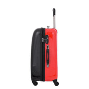 Tough Hard Shell Suitcase Big Heart 4 Wheel Luggage TSA Lock Bags Medium 3