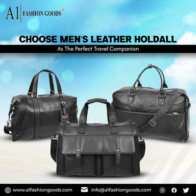 Plan A Perfect Outstation Trip With Top-Grade Mens Leather Holdall