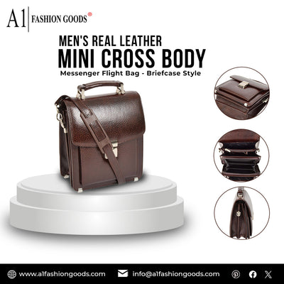 Tips To Care For A Men’s Leather Messenger Bag