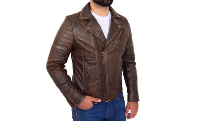Latest Styles in Men’s Biker Leather Jacket That You Will Find Fascinating