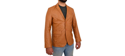 Make Your Fashion Statement with Leather Blazers