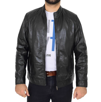 The Allure of Men's Biker Leather Jackets