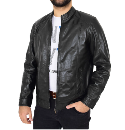 Rev Up Your Style with Men's Biker Leather Jackets