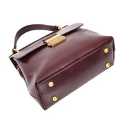 Womens Real Leather Handbag Small Evening Outgoing Fashion Tote Bag A776 Brown-8