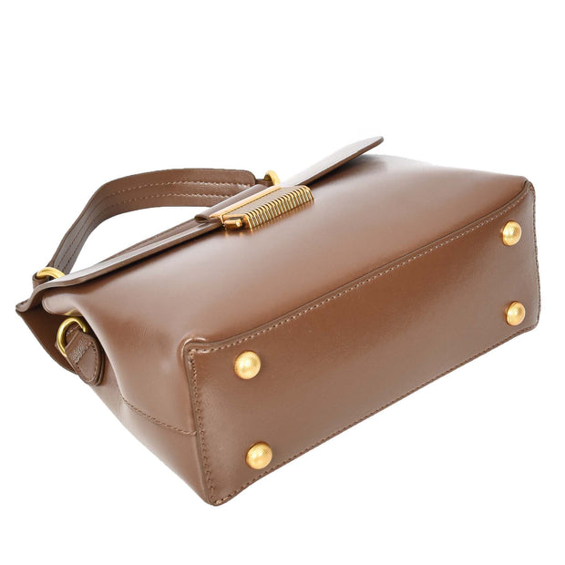 Womens Real Leather Handbag Small Evening Outgoing Fashion Tote Bag A776 Khaki