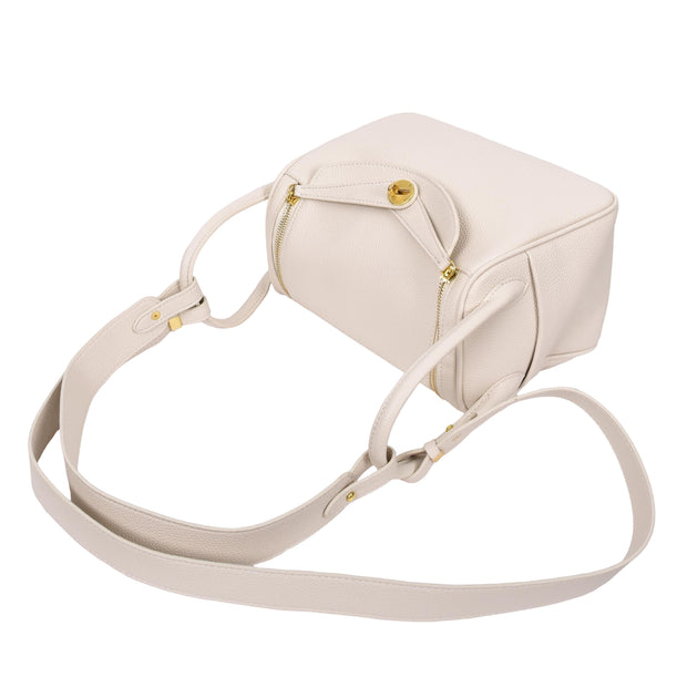 Shoulder Bag for Womens PU Leather Multi Strap Large Hobo Fashion Handbag AH12 White-10