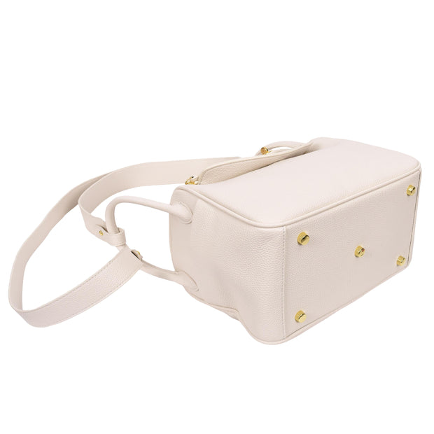 Shoulder Bag for Womens PU Leather Multi Strap Large Hobo Fashion Handbag AH12 White-11