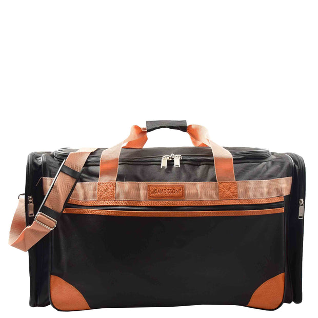Weekend Overnight Bags Holdall Duffle Bag A620 Black 5
