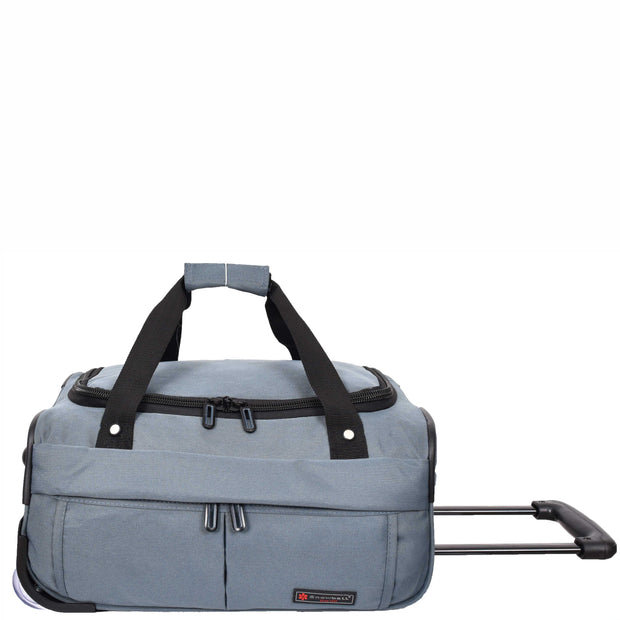 Overnight Wheeled Holdall Travel Bag A405 Grey-3