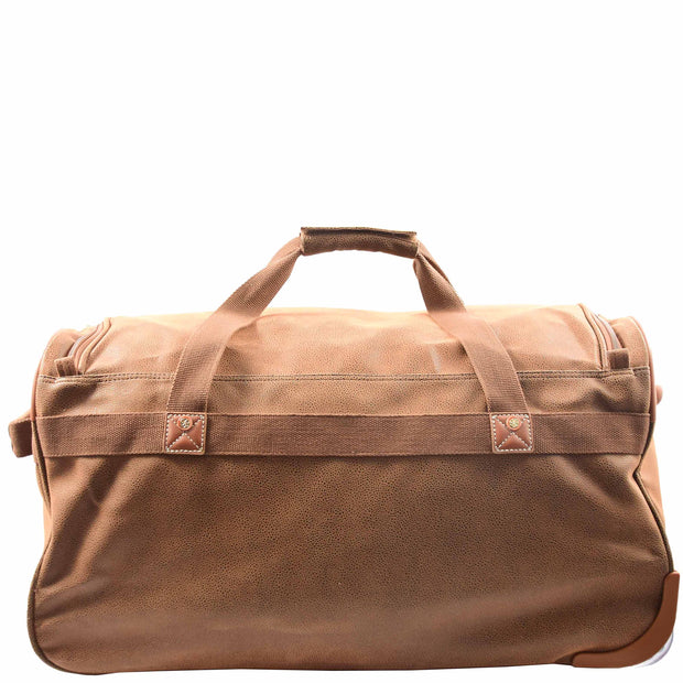 Roller Duffle Bags Wheeled Holdall MADRID Coffee 2
