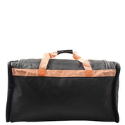 Weekend Overnight Bags Holdall Duffle Bag A620 Black 6