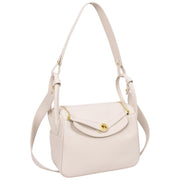 Shoulder Bag for Womens PU Leather Multi Strap Large Hobo Fashion Handbag AH12 White-9