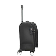 4 Wheel Pilot Case Lightweight TSA Lock Cabin Size Travel Business Bag Crew