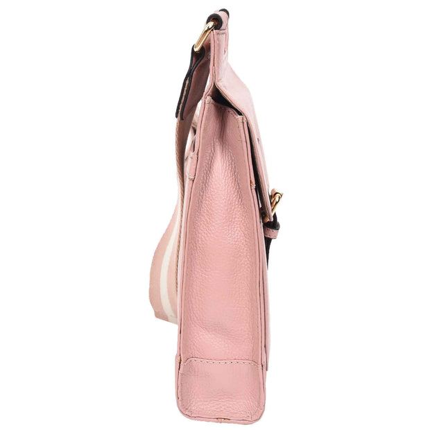 Real Leather Crossbody Bag Women's Casual Style Messenger Xela Rose 3