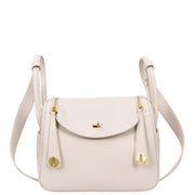 Shoulder Bag for Womens PU Leather Multi Strap Large Hobo Fashion Handbag AH12 White-4