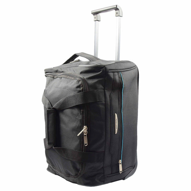 Overnight Wheeled Holdall Travel Bag A405 Black 4
