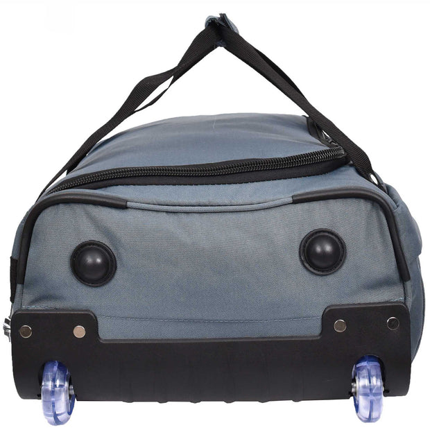 Overnight Wheeled Holdall Travel Bag A405 Grey-6