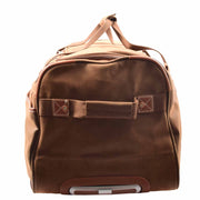 Roller Duffle Bags Wheeled Holdall MADRID Coffee 5