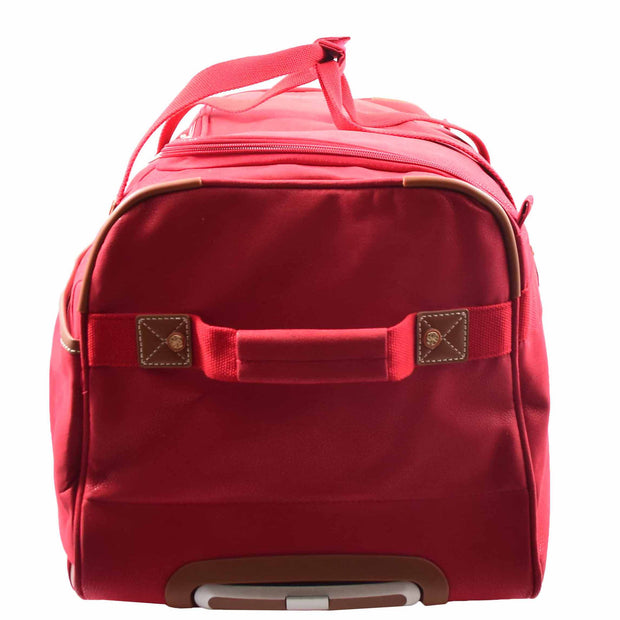 Roller Duffle Bags Wheeled Holdall Madrid Red 6