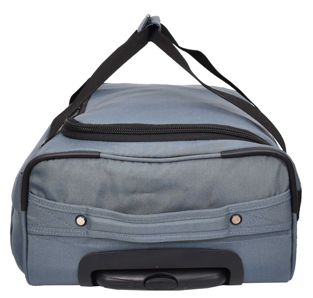 Overnight Wheeled Holdall Travel Bag A405 Grey-5