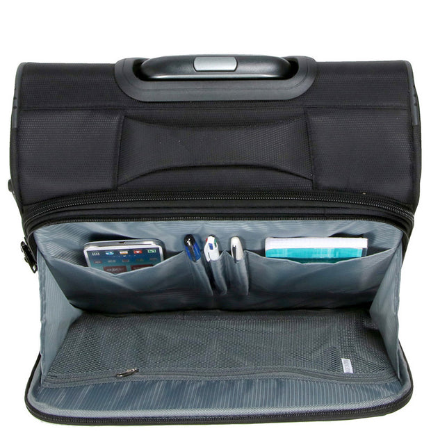 Rolling Pilot Case TSA Lock Laptop Briefcase Cabin Size Business Travel Bag Passenger