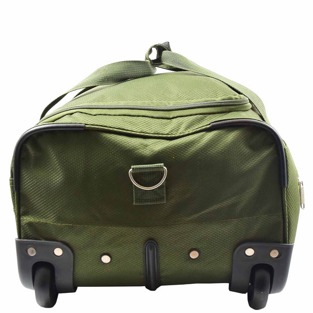 Overnight Wheeled Holdall Travel Bag A405 Khaki 6