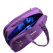 Pilot Case Roller Briefcase Business Travel Carry-on Cabin Size Laptop Bag A681 Purple