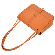 Ladies Leather Handbag 2-in-1 Shoulder Crossbody Bag Classic Organiser with Multiple Pockets Hilda Tan