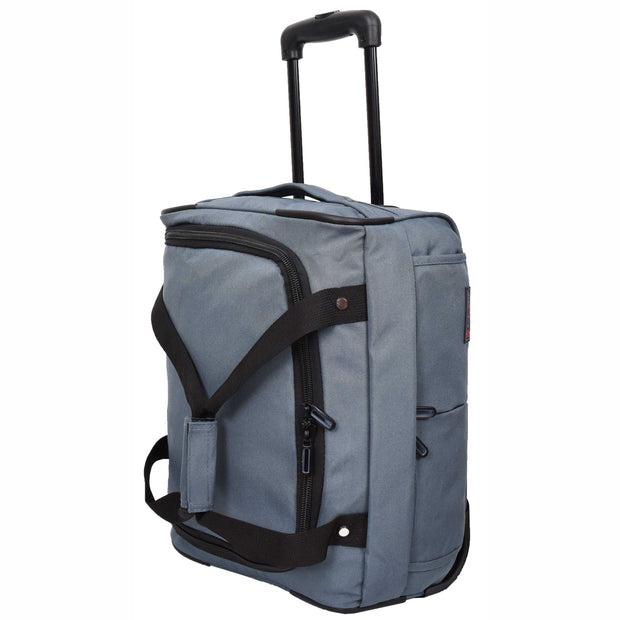 Overnight Wheeled Holdall Travel Bag A405 Grey-1