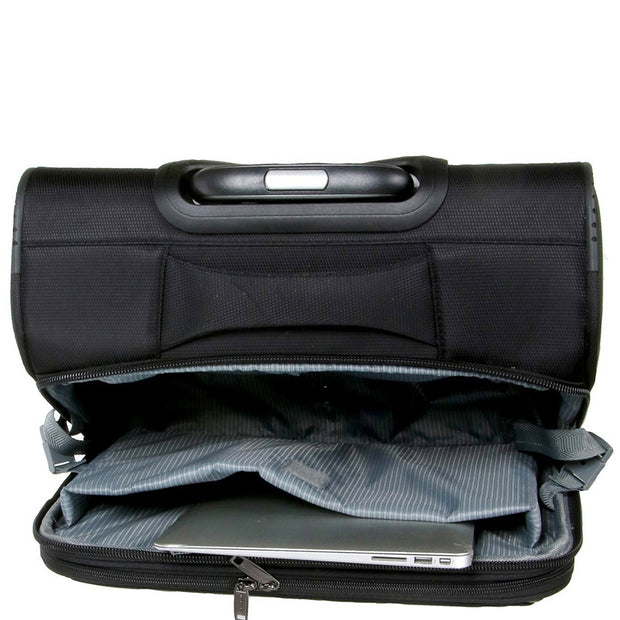4 Wheel Pilot Case Lightweight TSA Lock Cabin Size Travel Business Bag Crew