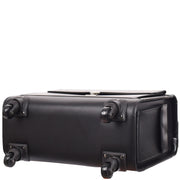 4 Wheel Pilot Case Leather Look Cabin Size Travel Bag Dakar 7