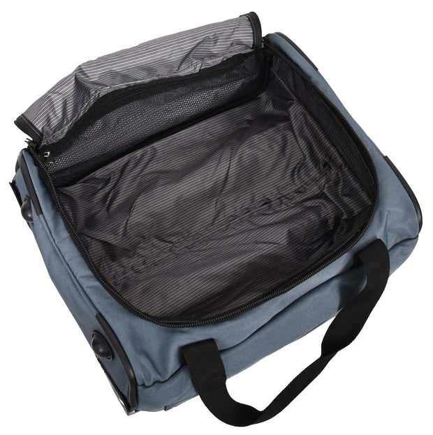 Overnight Wheeled Holdall Travel Bag A405 Grey-7