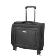4 Wheel Pilot Case Lightweight TSA Lock Cabin Size Travel Business Bag Crew