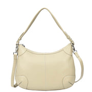 Womens Real Leather Shoulder Bag Classic Outgoing Fashion Cross Body Style Kerry Taupe