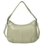 Womens Real Leather Shoulder Bag Classic Outgoing Fashion Cross Body Style Kerry Mint Green