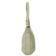 Womens Real Leather Shoulder Bag Classic Outgoing Fashion Cross Body Style Kerry Mint Green