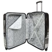 4 Wheel Luggage Hard PC Lightweight Suitcases Travel Bags London Landmarks Print