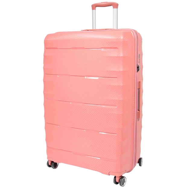 8 Wheel Spinner Luggage Expandable Arcturus Rose Gold 2