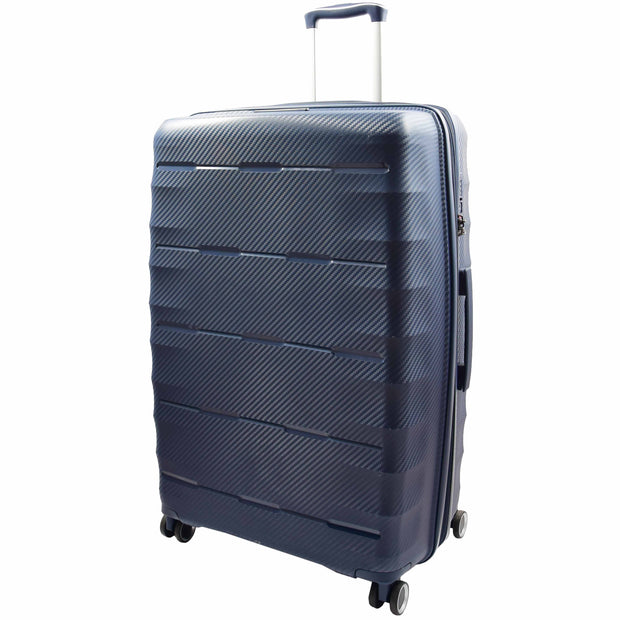 8 Wheel Spinner Luggage Expandable Arcturus Navy 2
