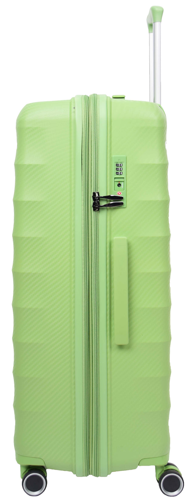 8 Wheel Spinner Luggage Expandable Arcturus Lime Green 3