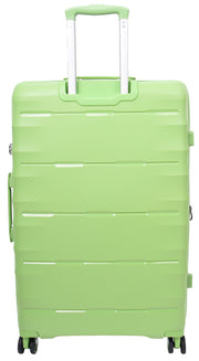 8 Wheel Spinner Luggage Expandable Arcturus Lime Green 4