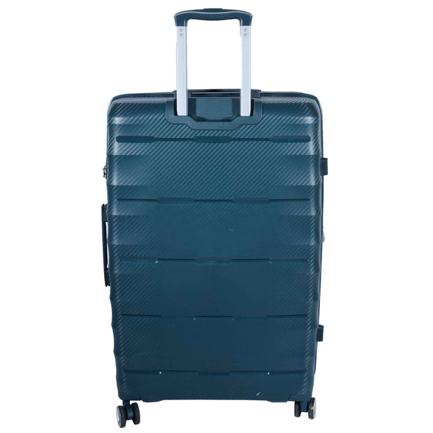8 Wheel Spinner Luggage Expandable Arcturus Green 5