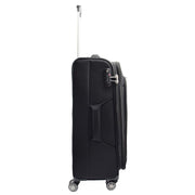4 Wheel Suitcases Lightweight Soft Luggage Expandable TSA Lock Travel Bags Galaxy Black