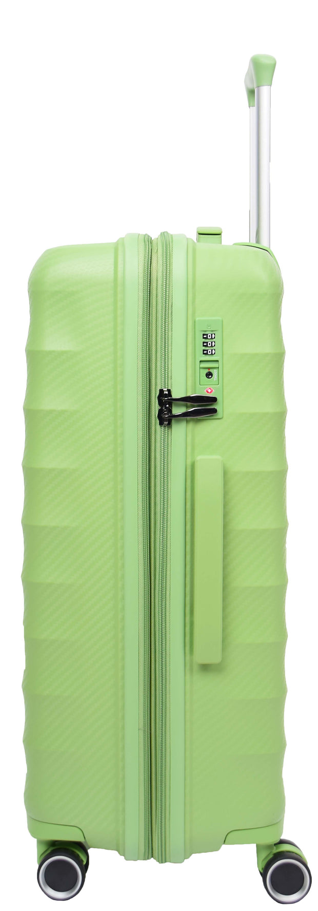 8 Wheel Spinner Luggage Expandable Arcturus Lime Green 8