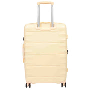 8 Wheel Spinner Luggage Expandable Arcturus Off White 10