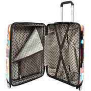 4 Wheel Luggage Hard PC Expandable Lightweight Suitcases Travel Bags Pet Animals Print